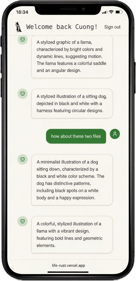 App preview